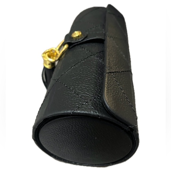 Joy First Class Luxury Leather Hard Sided Jewelry Case- Black Onyx - Picture 4 of 6